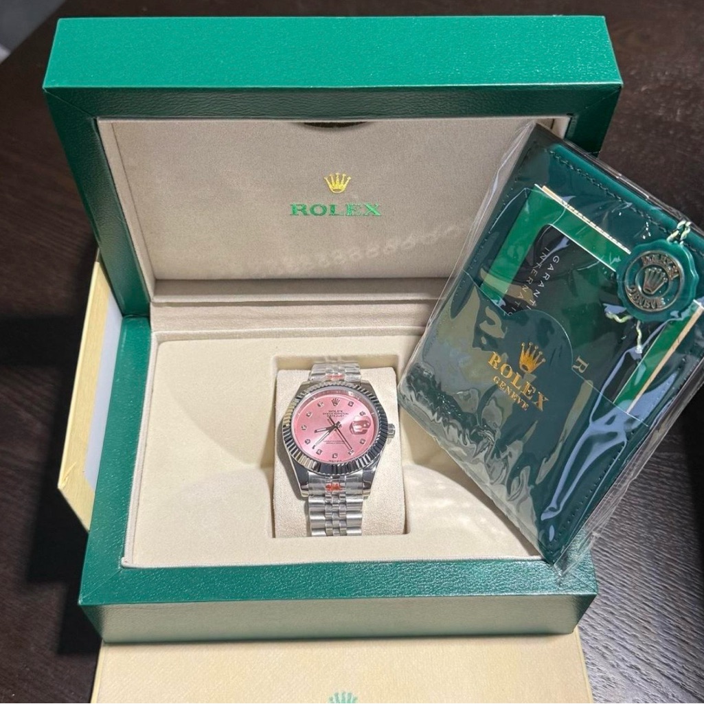 Pink Face Datejust Rolex